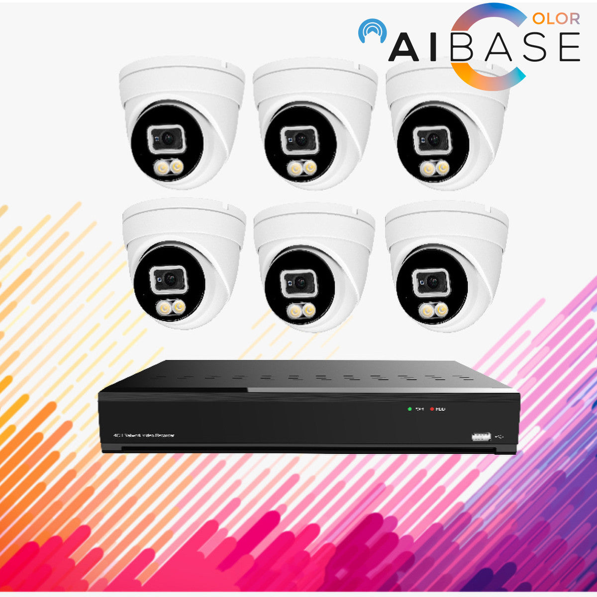 8CH POE NVR WITH 5MP FULL COLOR IPC KIT (KIT-NV3108-5M-AI) 8CH POE NVR WITH 5MP FULL COLOR IPC KIT (KIT-NV3108-5M-AI)